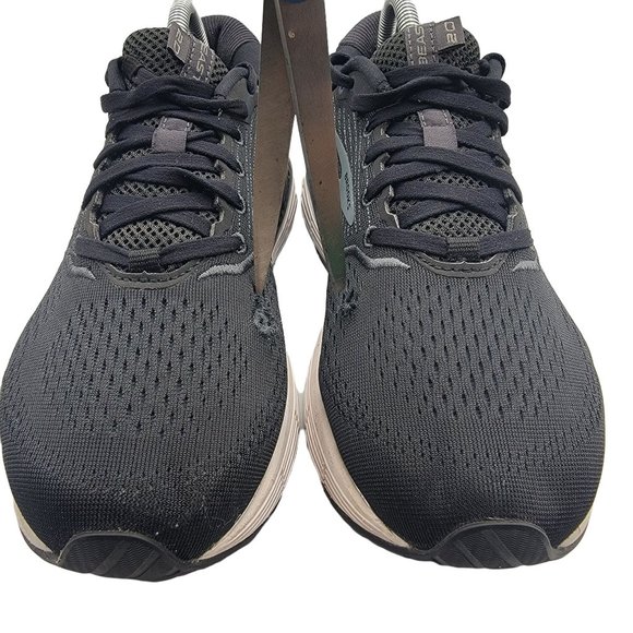 Brooks Beast 20 Shoes Mens 9 Wide Black Athletic Running Walking Sneaker - Picture 2 of 12